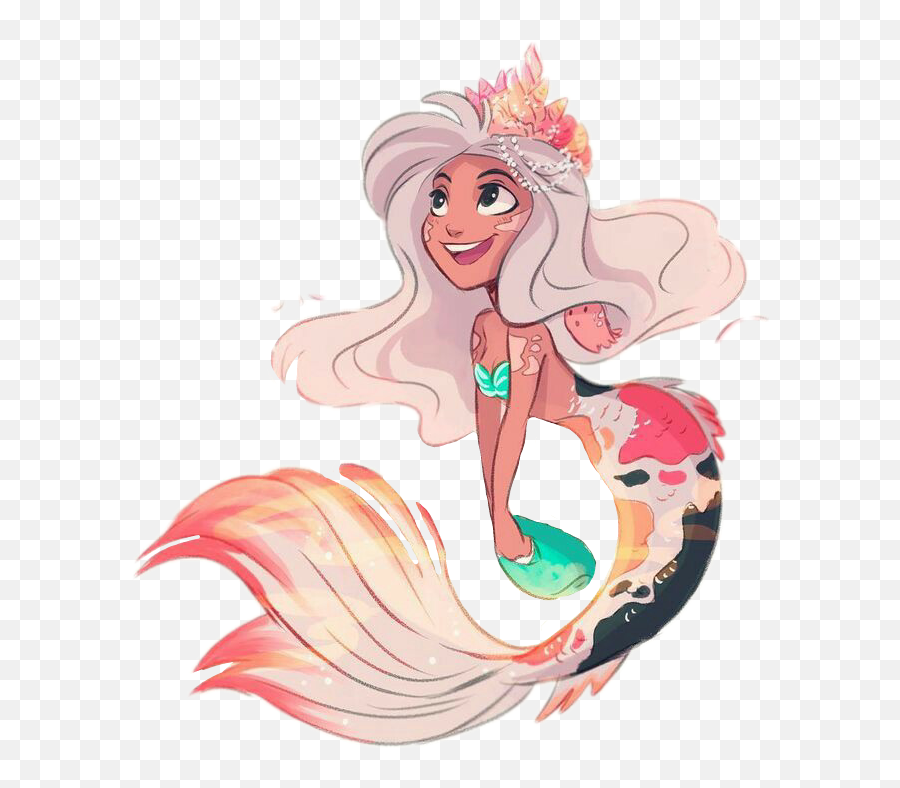 Sirena Png - Sirenas Sticker Imagenes Tumblr De Sirenas Mermaid Digital Art Drawings Emoji,Emoticon De Rana