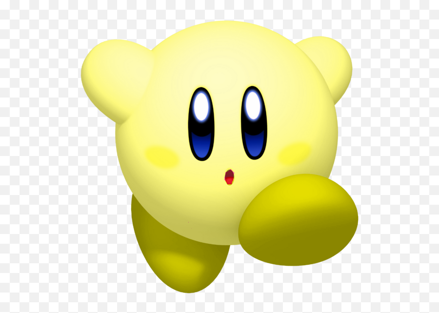 Whip Clipart Emoticon Picture - Yellow Kirby Smash 4 Emoji,Kirby Emoticon