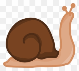 Onlinelabels Clip Art - Cartoon Transparent Snail Png Emoji,Can Custom Emoticons Be Used In Escargot