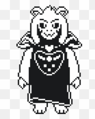 Epicsackboy54 - Transparent Asriel Dreemurr Sprite Emoji,Asriel Undertale Emoticon