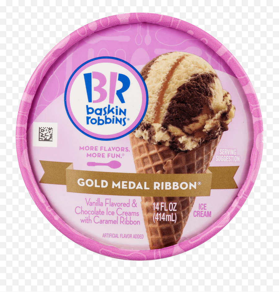 Baskin Robbins Ice Cream Gold Medal Ribbon - Baskin Robbins Gold Medal Ribbon Ice Cream Emoji,Ice Cream Emoji Changing Pillow