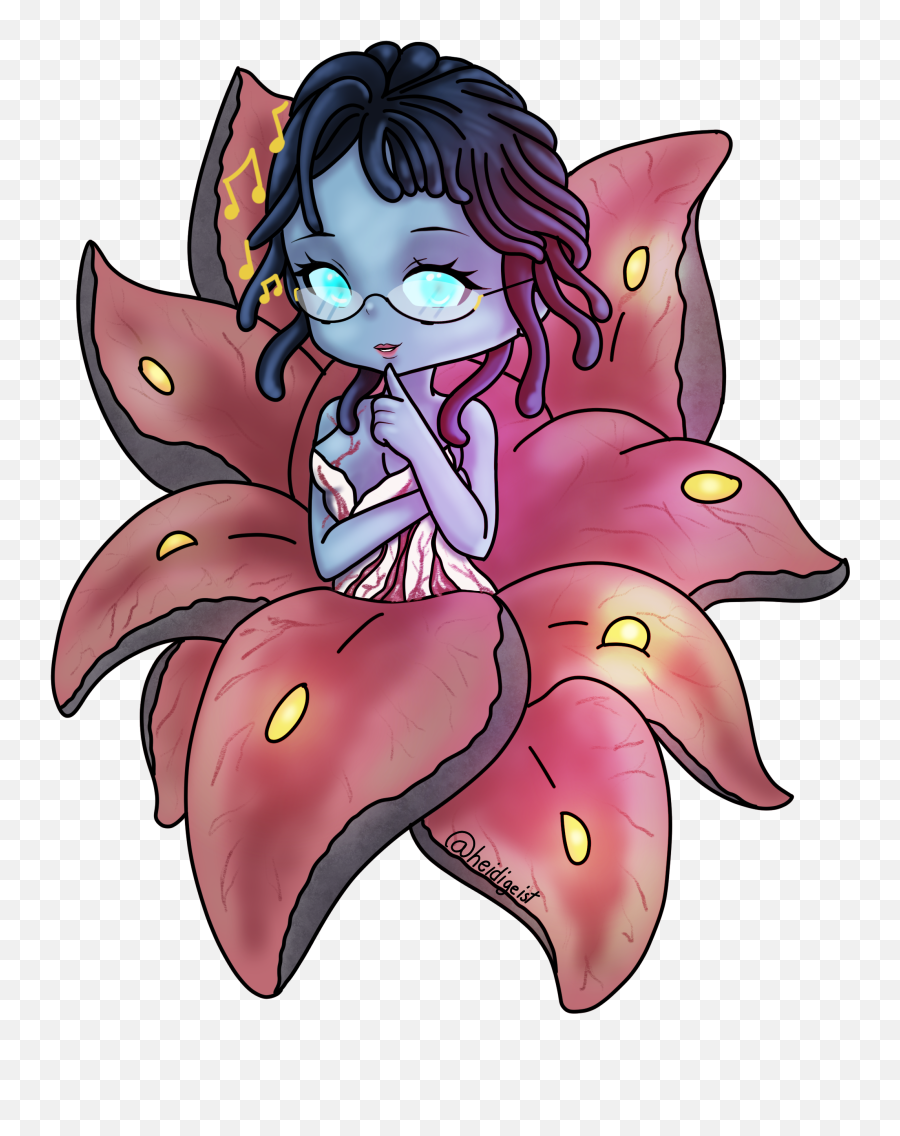 Chibi Sister Is Listening To Her - Fairy Emoji,Warframe Chibi Emojis