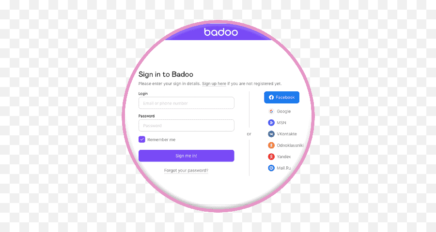 How to delete badoo account from facebook
