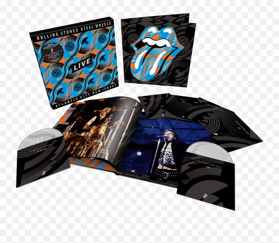 Steel Wheels Live Deluxe 6 - Rolling Stones Steel Wheels Live Limited Edition 2020 Emoji,Rolling Stonse Mixed Emotions Tab