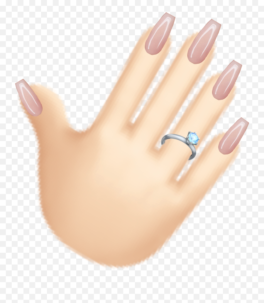 Married Married Emoji - Nail Polish,Married Emoji