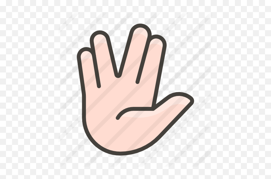 Vulcan Salute - Free Entertainment Icons Scuba Diving Gestures Emoji,Flip Off Finger Emoji