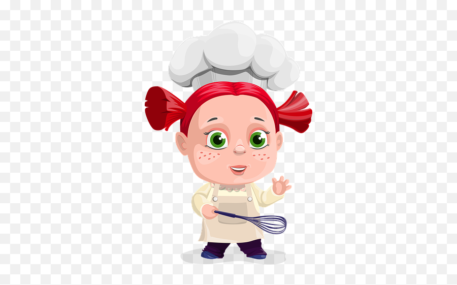 100 Free Innocence U0026 Baby Illustrations - Chef Kids Cartoon Png Emoji,Emoji Angel Baby Girl