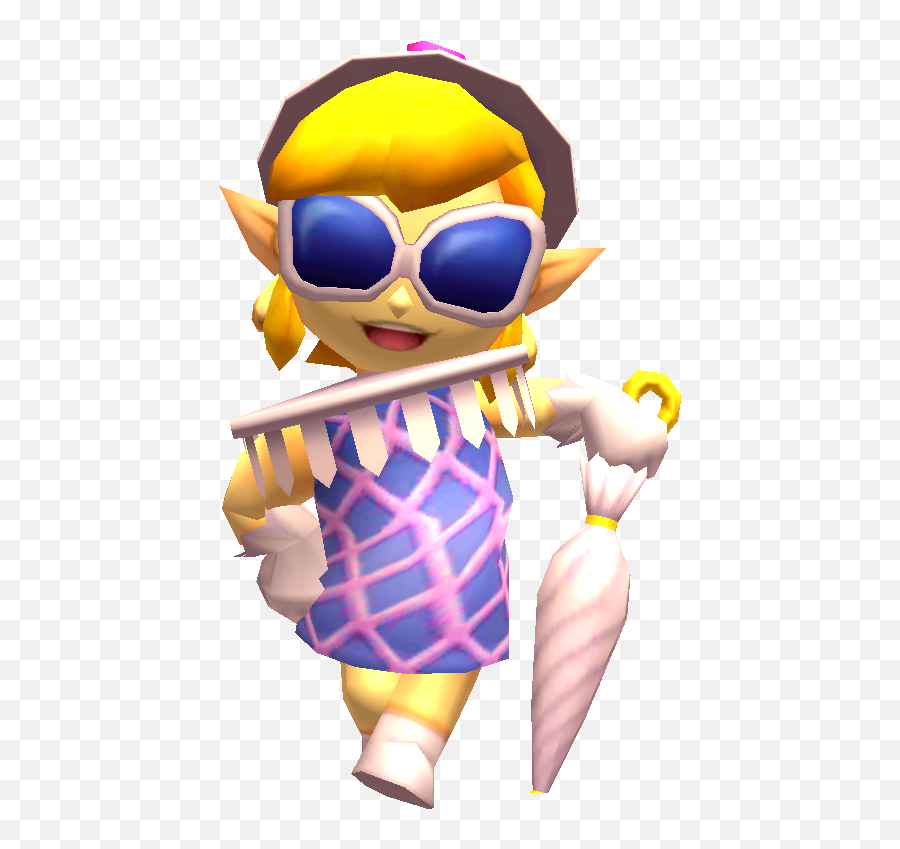 Ladys Ensemble - Fictional Character Emoji,Zelda Triforce Heroes Emotion Sprite