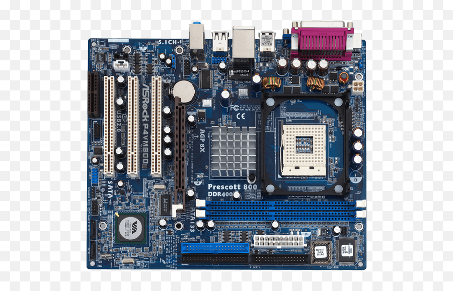 Asrock U003e P4vm800 - Tarjeta Madre Asrock P4vm800 Emoji,Como Poner Emojis En Lg Zone