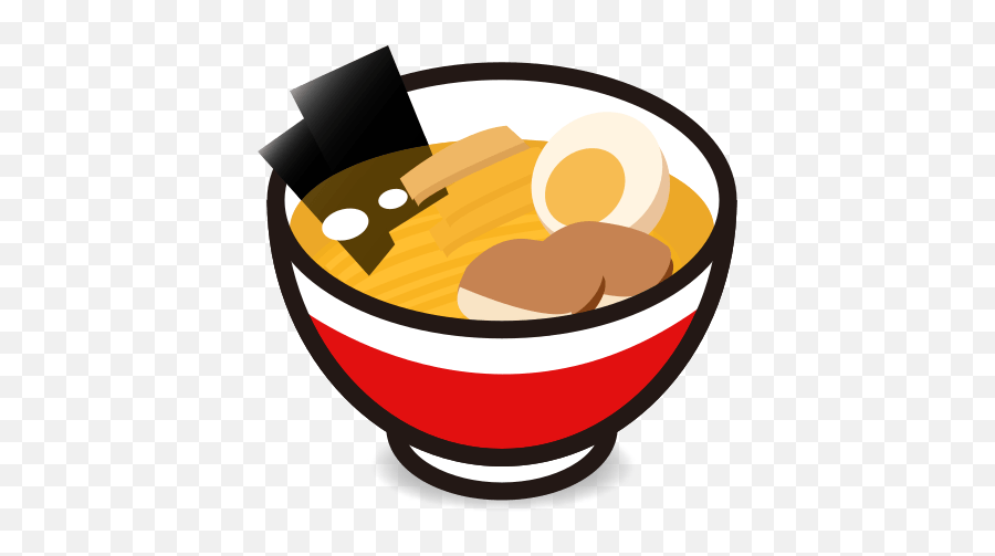 Steaming Bowl - Ramen Sticker Png Emoji,Ramen Emoji
