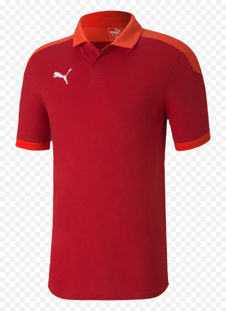 Puma Teamfinal 21 Sideline Poloshirt Rot F01 - Short Sleeve Emoji,Emojis Sideline