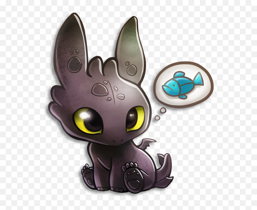 Tiny Toothless Weasyl - Dragon Cute Toothless Emoji,How To Train Your Dragon Toothless Emoticons