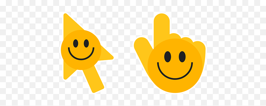 Smiley Cursor U2013 Custom Cursor - Happy Emoji,Bow Emoticon
