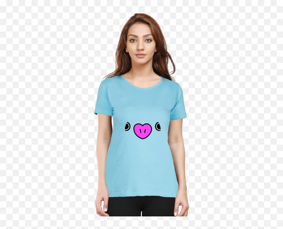 Bt21 Mang Cute Female T - Shirts Hakuna Matata Ladies T Shirt Emoji,Girls Emoji T Shirts Size