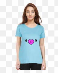 Bt21 Mang Cute Female T - Shirts Hakuna Matata Ladies T Shirt Emoji,Girls Emoji T Shirts Size