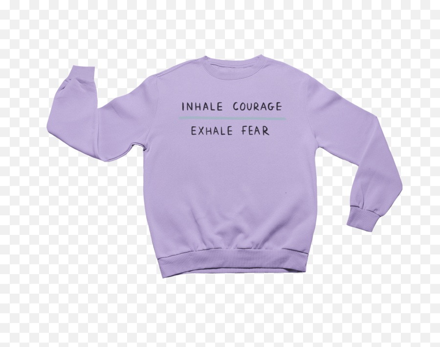 Inhale Courage Exhale Fear - Sailing La Vagabonde Merch Emoji,Fear Is A Learned Emotion T Shirts