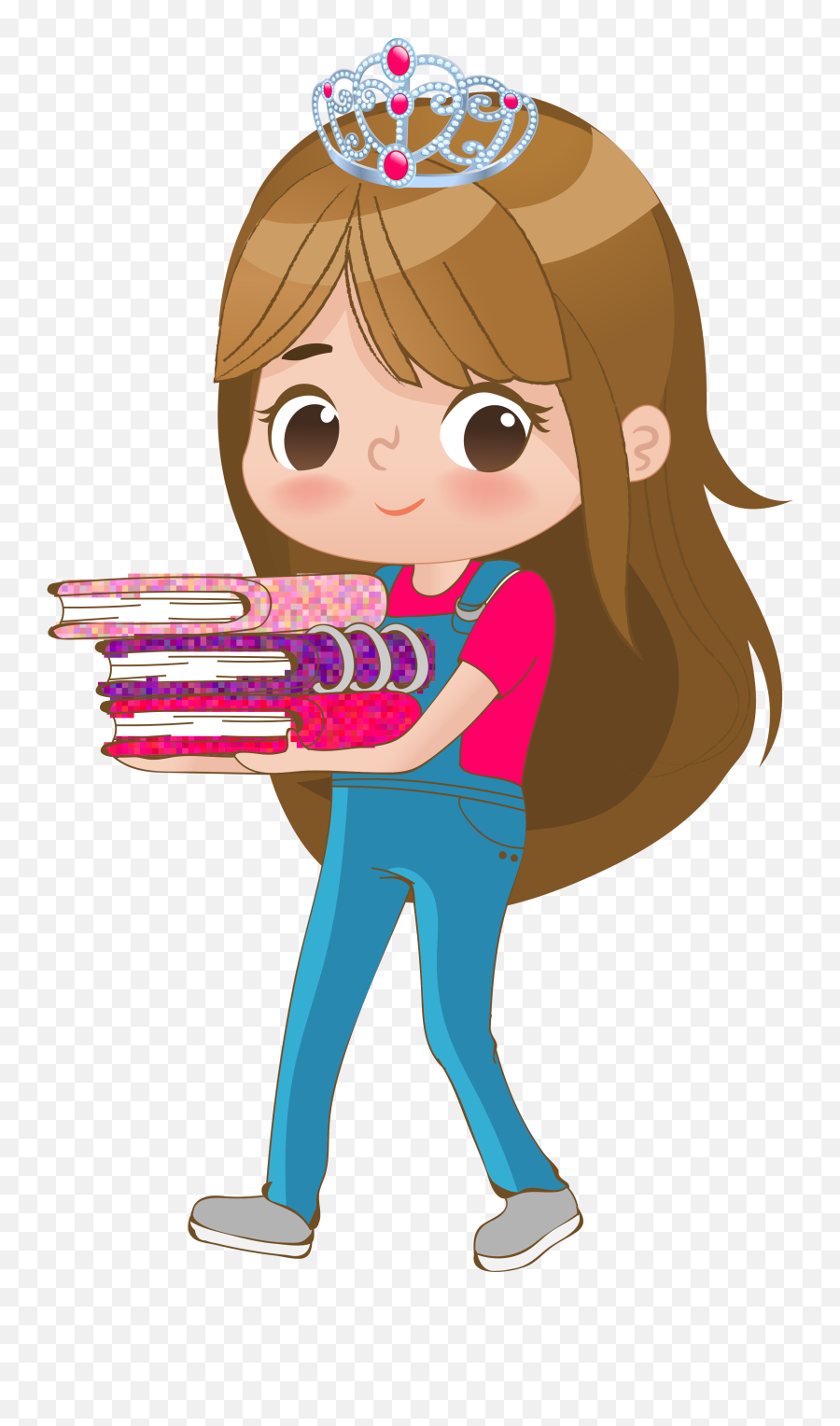 February 2020 Journal Prompt And Self - Reflection Flipbook Small Brown Hair Girl Emoji,Preoccupied Emotions Clip Art