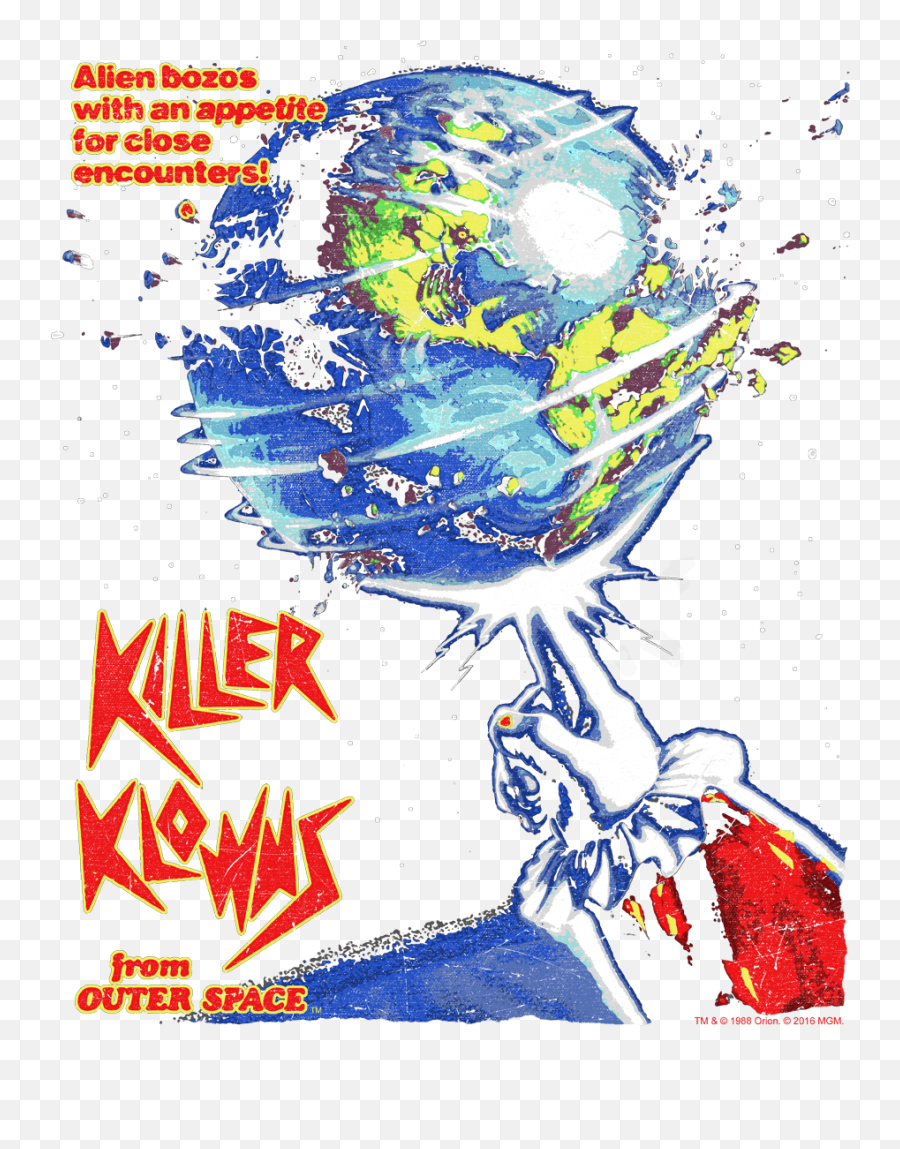 Killer Klowns From Outer Space Invaders Menu0027s Slim Fit T - Shirt Dot Emoji,Outer Space Emoji Pictures