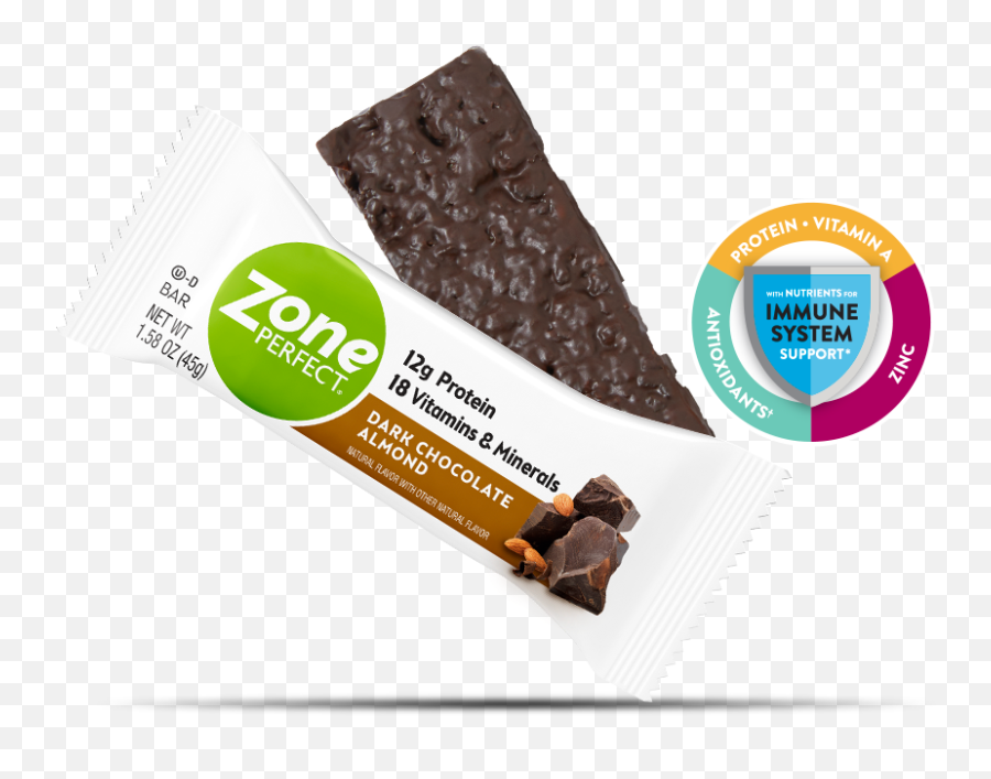 Classic Nutrition Bars U2013 Dark Chocolate Almond Zoneperfect Emoji,Facebook Emoticons Almond