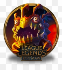 Kogmaw Lion Dance Icon League Of Legends Gold Border Emoji,Lion Statue Emoji