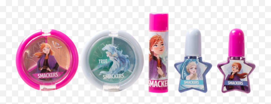 Frozen Ii Pouch Color Set Lip Smacker Emoji,Painted Nails-emoji Transparent Background