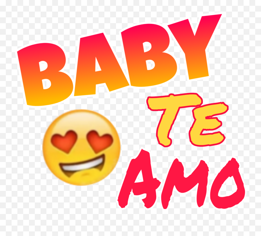 Baby Te Amo Image - Happy Emoji,Te Amo Emoji