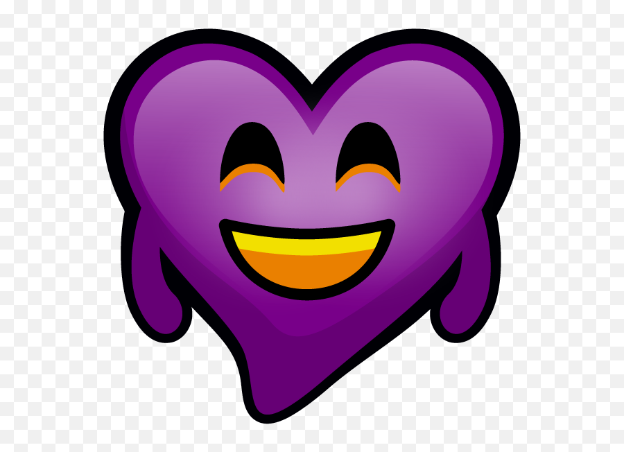 Purple Hearts Stickers By Lic Newtime Emoji,Emoji 2 Pink Hearts