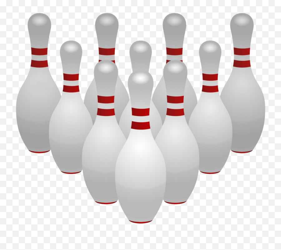 Bowling Pins Png Clipart - Transparent Background Bowling Pin Image Transparent Emoji,Emoji Bowling Ball
