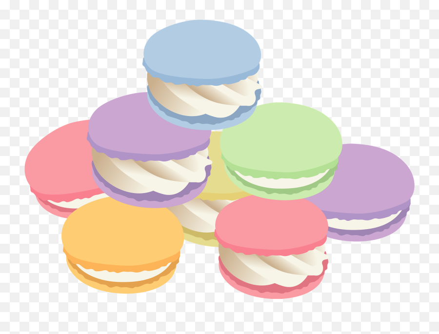 Macaron Cookies Clipart Emoji,Emoji Macaroons