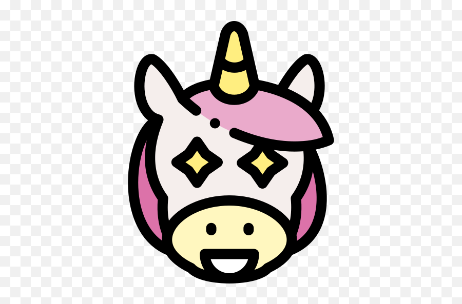 Unicorn - Free Animals Icons Dot Emoji,Unicorn Emoji Copy