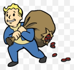 Vault Boy Images Posted - Fallout Vault Boy Caps Emoji,Pip Boy Emoji