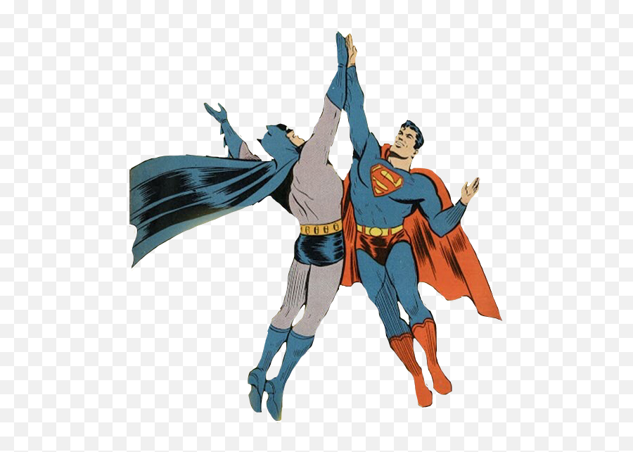 Popular And Trending - Batman And Superman High Five Emoji,Batman V Superman Emoji