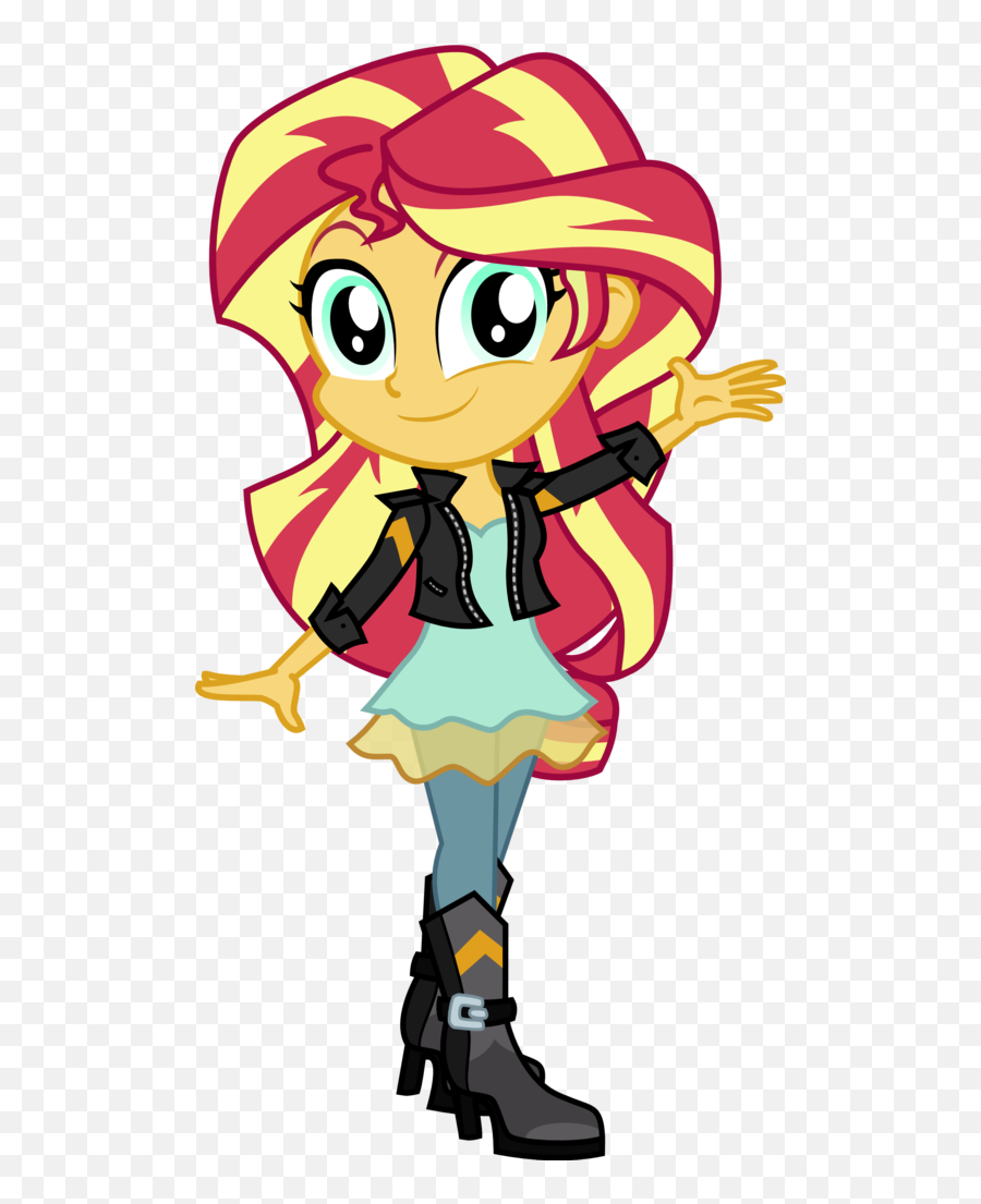 Comments - Sunset Shimmer Pixel Art Clipart Full Size Mlp Equestria Girls Chibi Vectors Emoji,Mean Girl Emoji