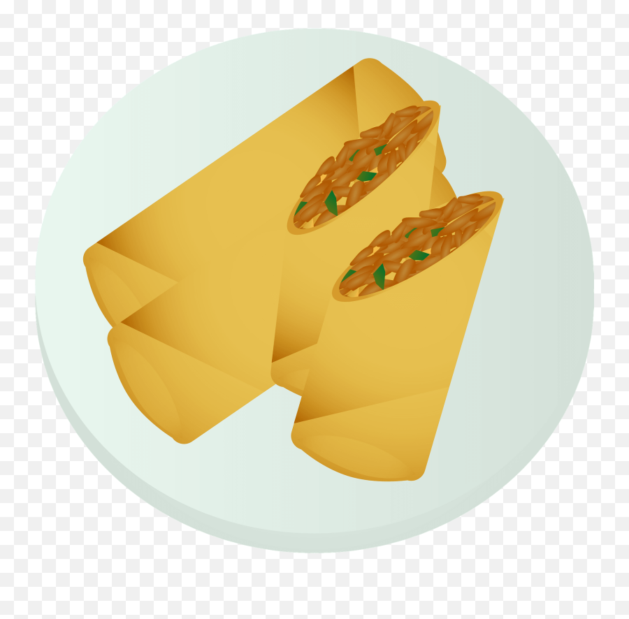 Spring Rolls Clipart Free Download Transparent Png Creazilla - Springroll Png Vector Emoji,Omelette Emoji