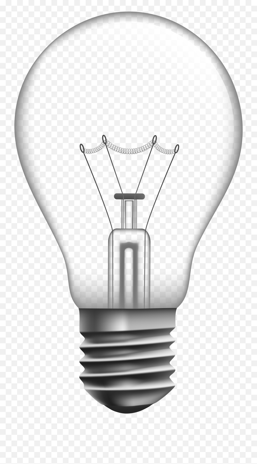 Electrician Clipart Light Bulb Electrician Light Bulb - Realistic Light Bulb Drawing Emoji,Light Bulb Emoji