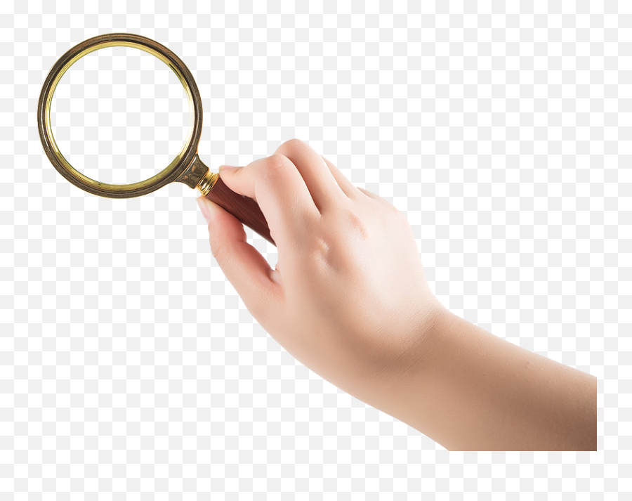 Magnifying Glass Vector Png - Hand Magnifying Glass Png Emoji,Magnifying Glass Emoji Png