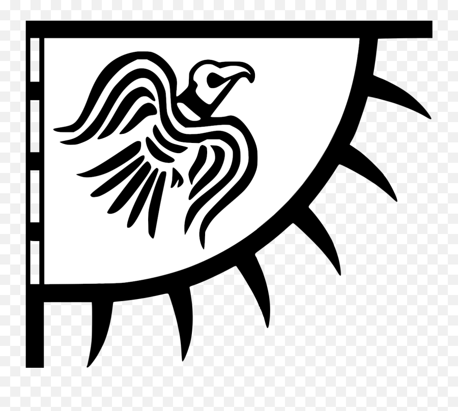 Raven Banner - Viking Raven Transparent Emoji,Danish Flag Emoji