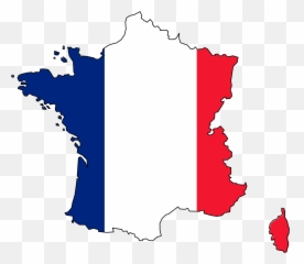 France Clipart Flag France Flag - Blank Colored Map Of France Emoji,French Flag Emoji