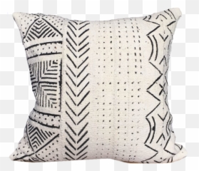 Pillow Cloth - White And Black Mudcloth Pillow Emoji,Emoji Pillow Cases