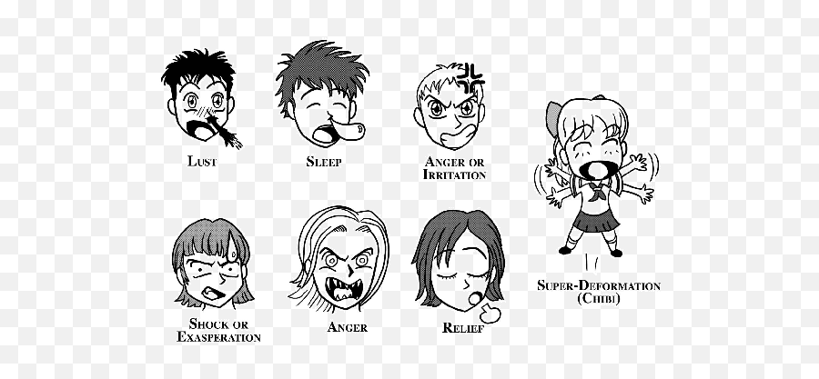 Semiotics Of Anime And Manga Sydney Botts Emoji,Emotions Speech Baloon Comic Strip Essay