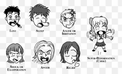 Semiotics Of Anime And Manga Sydney Botts Emoji,Emotions Speech Baloon Comic Strip Essay