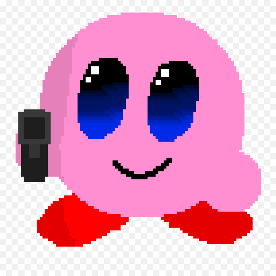 Pixilart - Happy Emoji,Kirby Emoticon