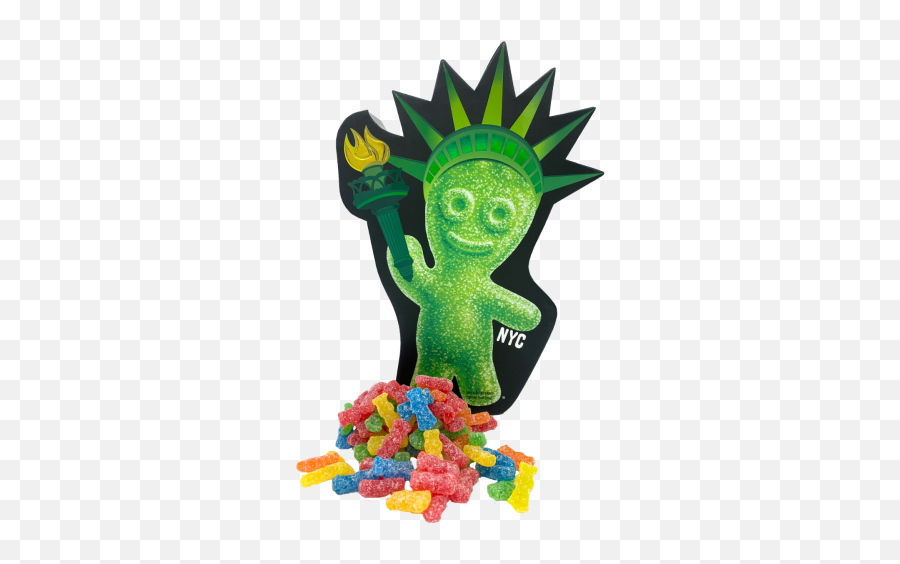 Sour Patch Kids Statue Of Liberty Candy Box - Gummy Candy Emoji,Statue Of Liberty Emotions Of Surprised