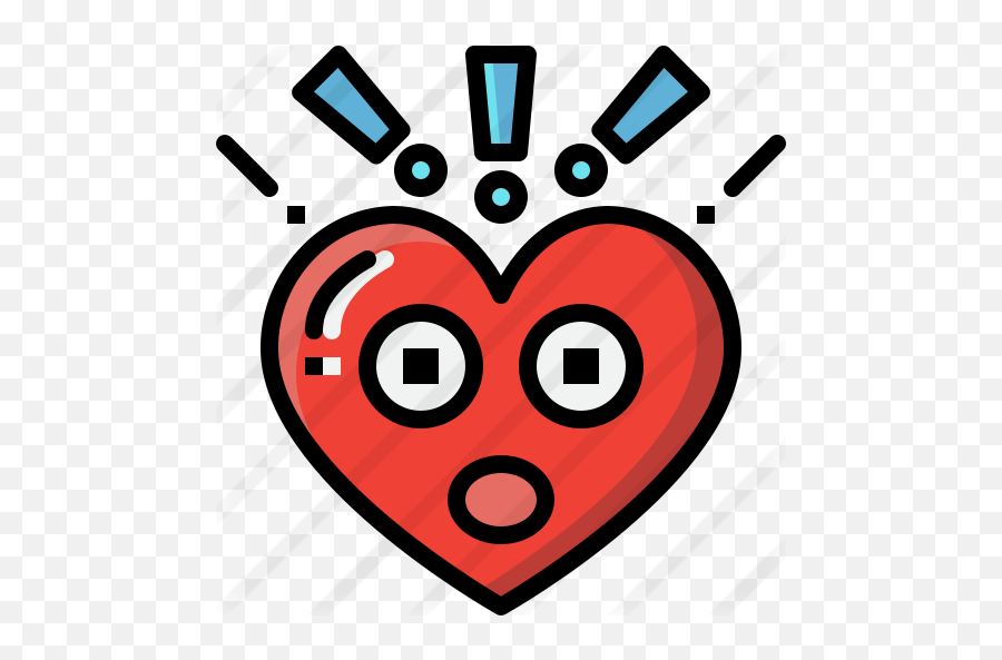 Surprised - Drunk Heart Emoji,What Symbols Make Surprised Emotion?