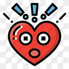 Surprised - Drunk Heart Emoji,What Symbols Make Surprised Emotion?