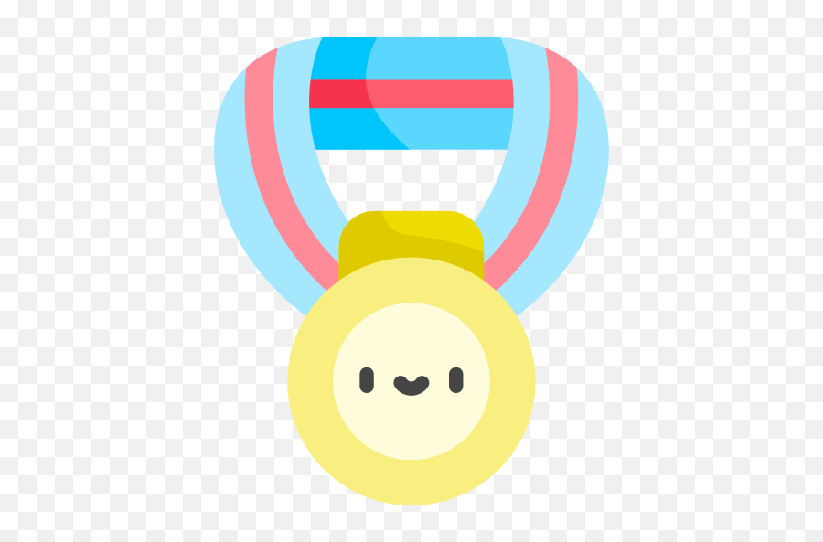 Medal - Happy Emoji,Emoticon Medal
