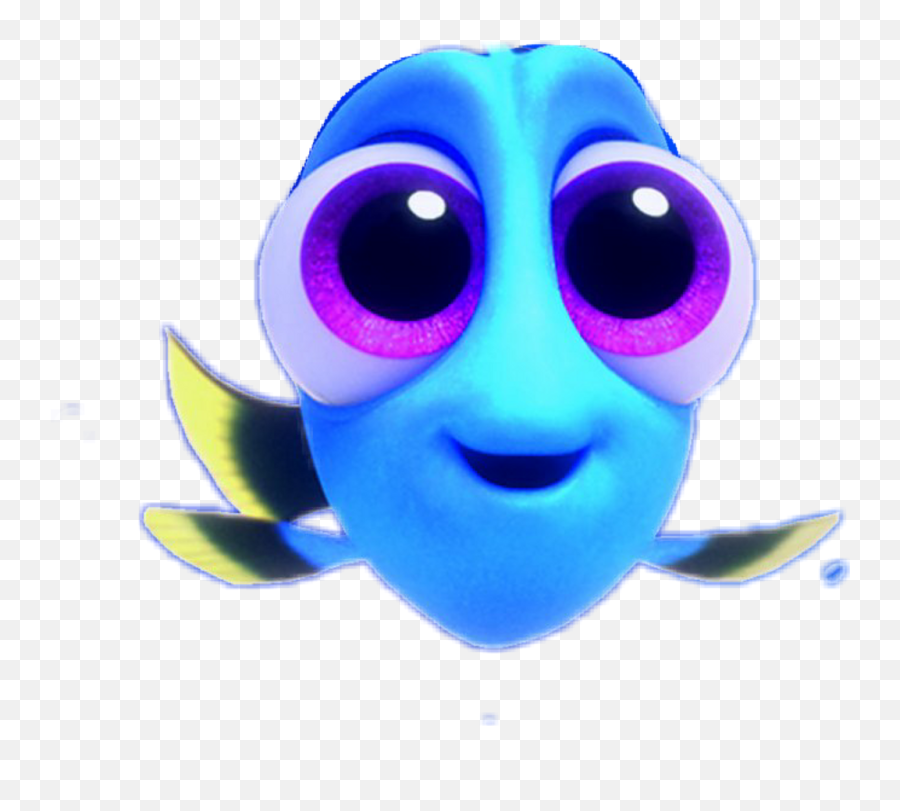 Finding Dory Baby With Shell Emoji,Dory Finding Nemo Emoticon