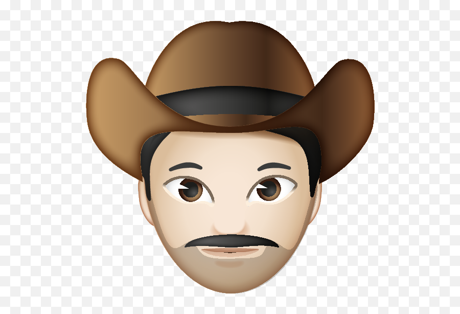 Oakland As Cowboy Hat Emoji - Man Wearing Cowboy Hat Emoji,Dad Hats With Emojis