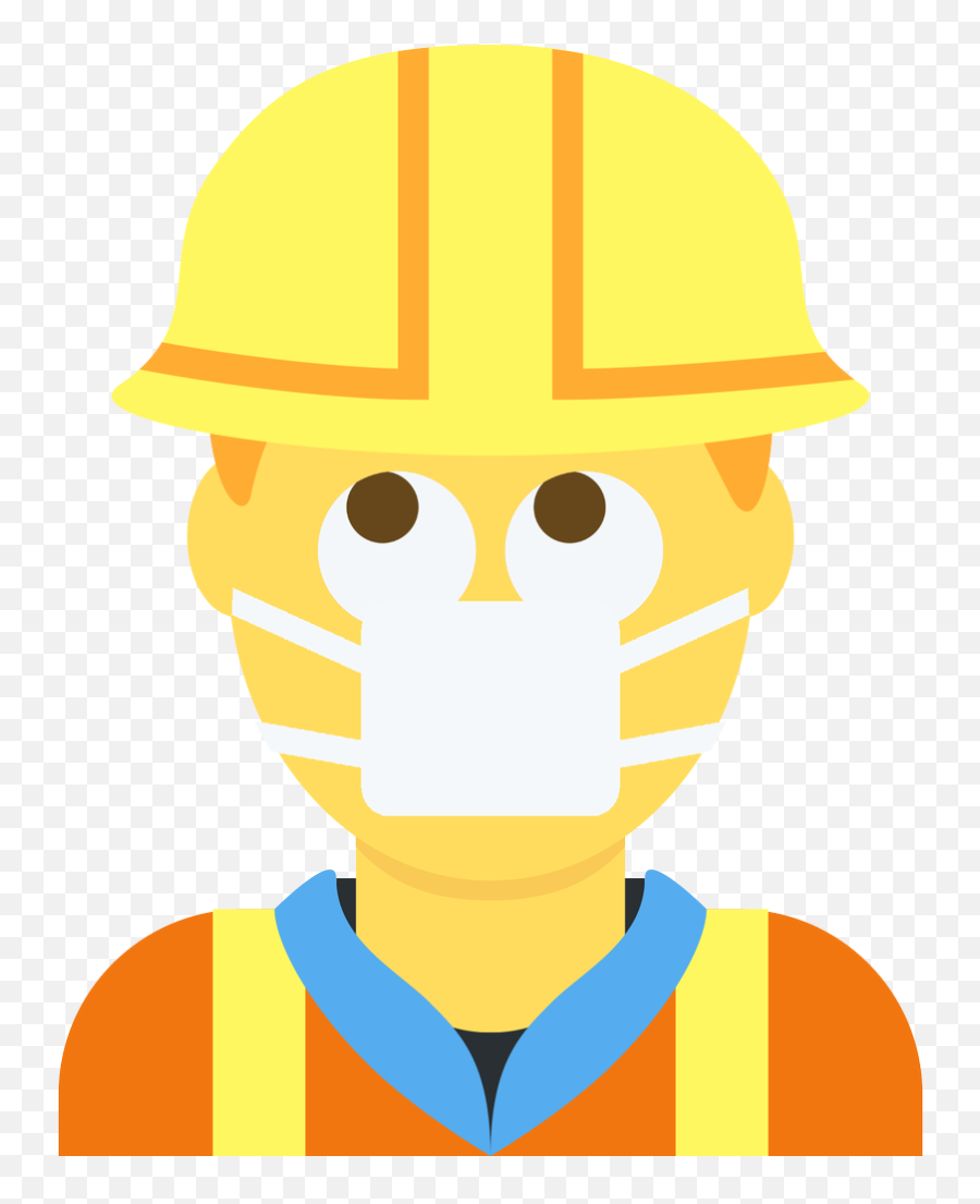 Emoji Face Mashup Bot - Hard,Construction Emoji