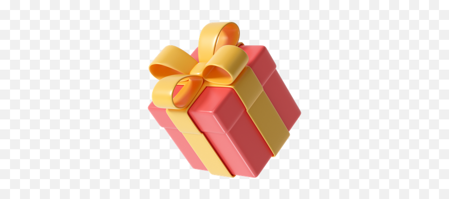 Christmas Gift Box 3d Illustration - Girly Emoji,How Many Emojis In A Gold Box